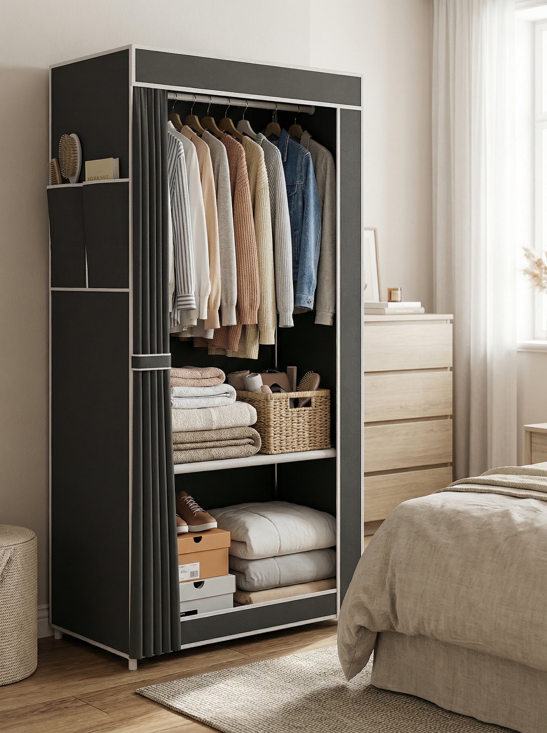 Guarda-Roupa Dobrável Organizador