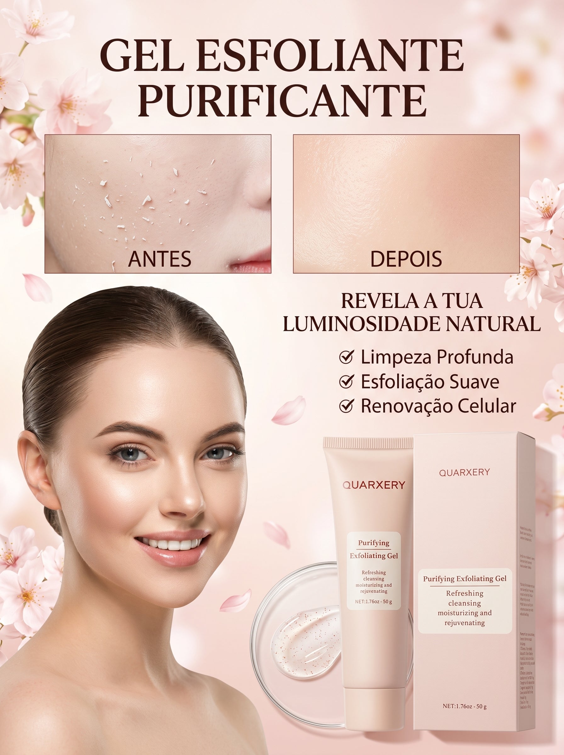 Gel Exfoliante Purificante Quarxery