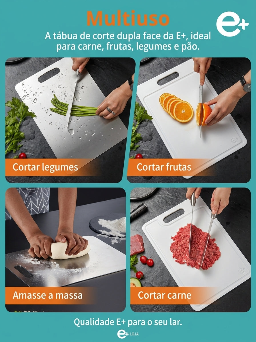 Tábua Inox 304 — Antibacteriana e Antimofo