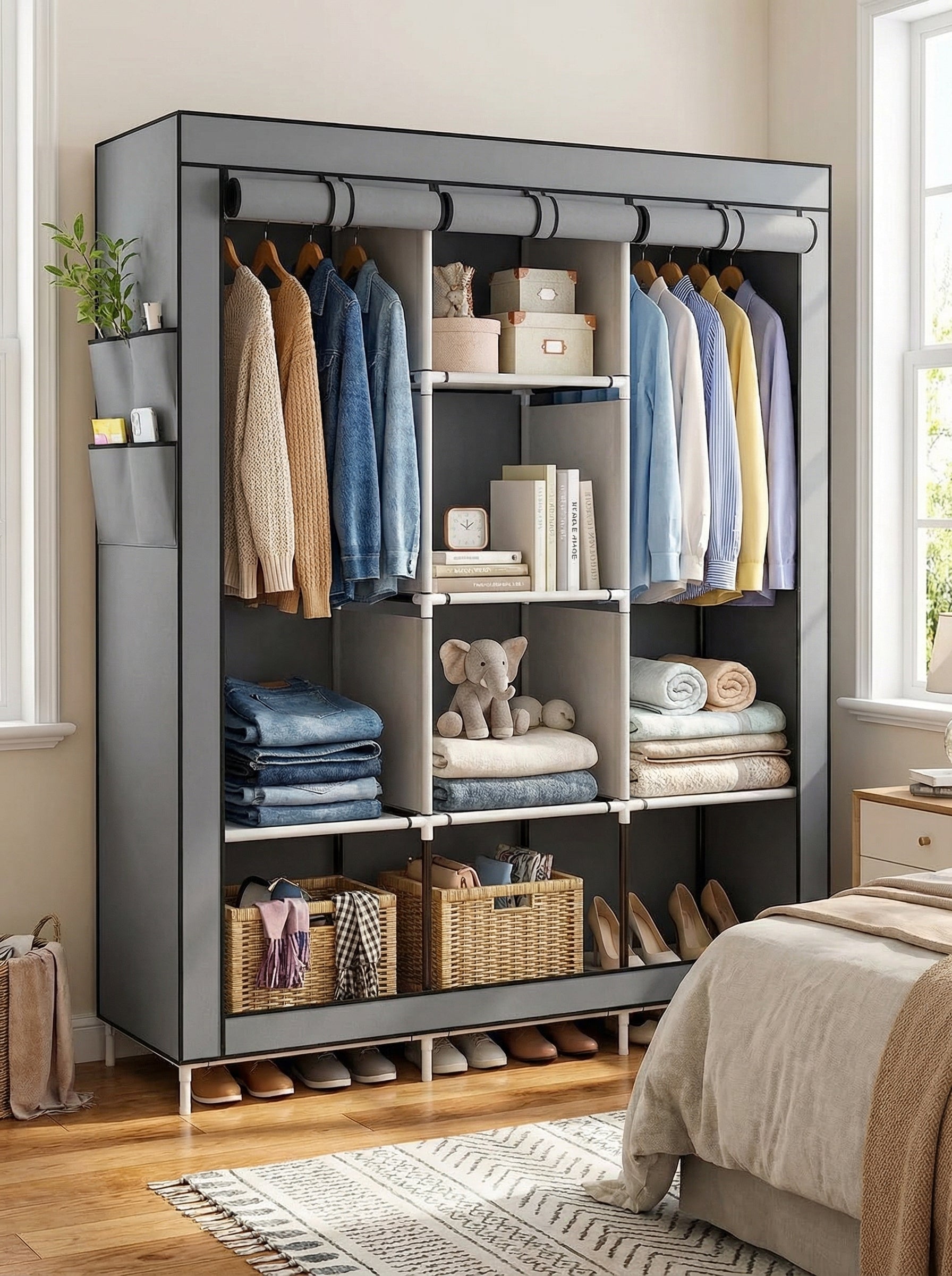 Guarda-Roupa Dobrável Organizador