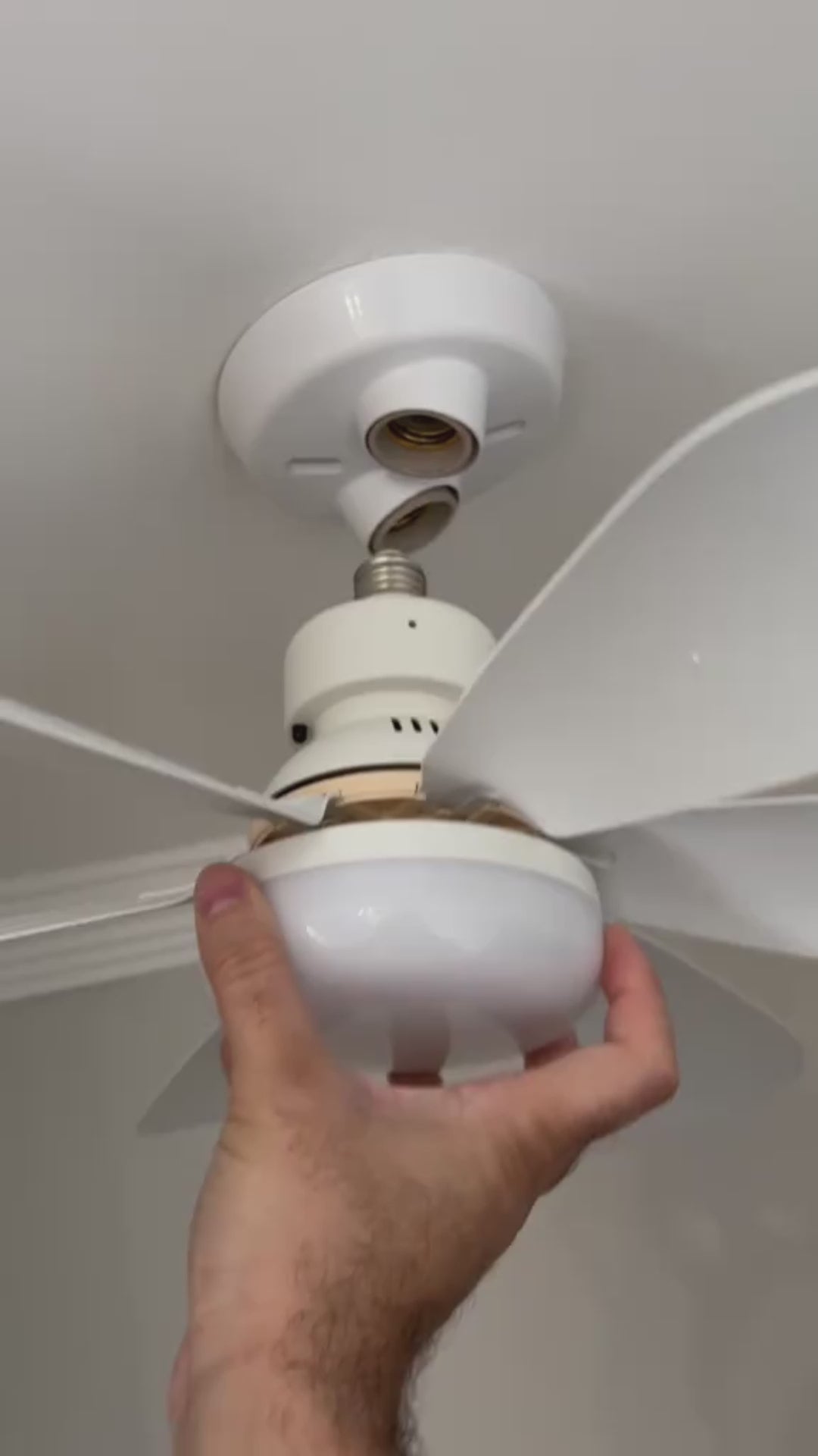 Ventilador Luminária Led 80W